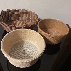 ★受渡完了★本日処分！中古品　カゴ3つの画像