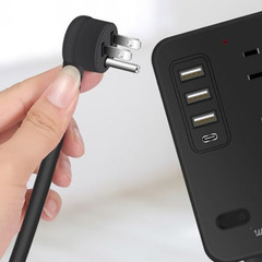 未使用 USB AC電源タップ 延長コード サージプロテクター