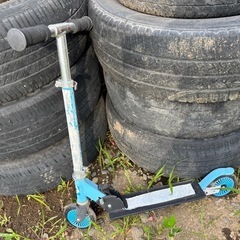 一輪車、キックボードセットの画像