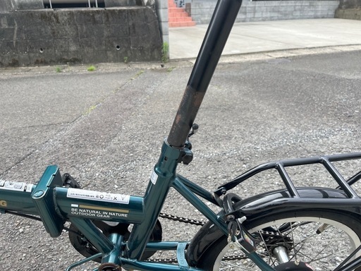 折りたたみ自転車　キャプテンスタッグ