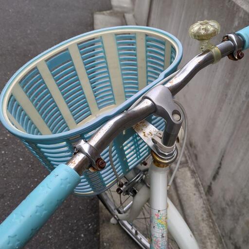 ブリヂストン子供用自転車エコパル20インチ女の子水色ミント