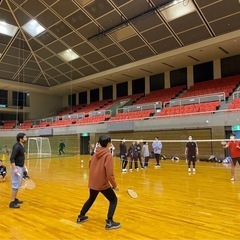 経験なし⭕️みんなでバトミントンっ🏸