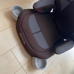 GRACO ジュニアシート チャイルドシート　カップホルダー付の画像