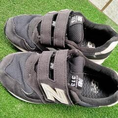 NEW BALANCEキッズスニーカー21cmの画像