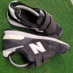 NEW BALANCEキッズスニーカー21cmの画像