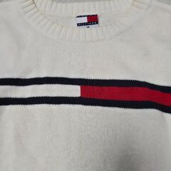 ハワイ購入 TOMMY HILFIGER トミーフィルガー ニット ロンティ の画像