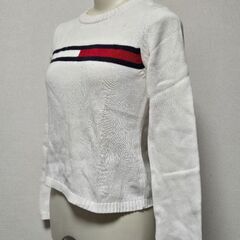 ハワイ購入 TOMMY HILFIGER トミーフィルガー ニット ロンティ の画像