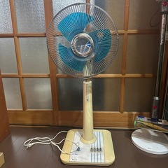 NATIONAL ナショナル 昭和レトロ リビング扇風機 F-3...