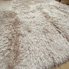 【現金専用】ラメ入りシャギーラグ