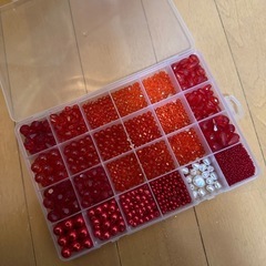 赤系・オレンジ系 ビーズセット DIY用