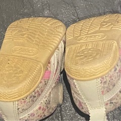 アシックス　スクスク　ベビー　11.5 靴下靴の画像