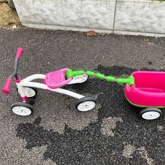 トレーラータイプの足けり車