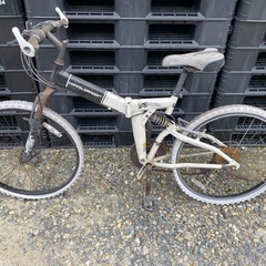 🚲腕自慢ドッペルゲンガー26インチ折り畳み🚲ジャンク部品取り🚲