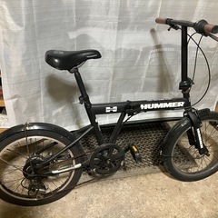 人気！【HUMMER/ハマー　折りたたみ　20インチ】すぐお乗り...