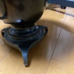 値下げ真鍮の花台  の画像