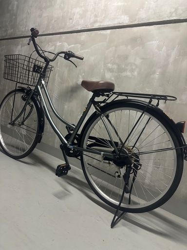 ママチャリ26インチ、ギア付き自転車