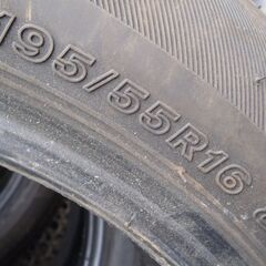 ブリジストン　セイバーリング　195/55R16　4本　山あり　の画像