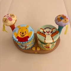 やわらかボヨヨンドラム　プーさんおもちゃ
