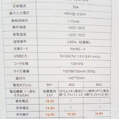 中華製 12V 24V PWMソーラーチャージコントローラーの画像