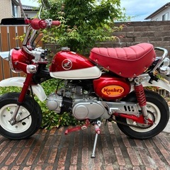綺麗です。モンキー　z50j  車体の画像