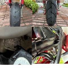 綺麗です。モンキー　z50j  車体の画像