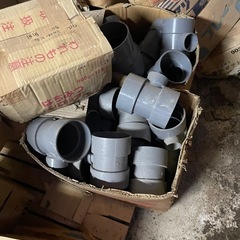 塩ビ管 水道管 排水用 エルボ 変換 継手 等 一個価格の画像