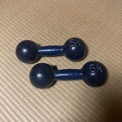 5キロダンベル2個セット