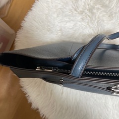 styiro　A4対応　ベルト金具トートバッグ　ブルー系　スタイロの画像