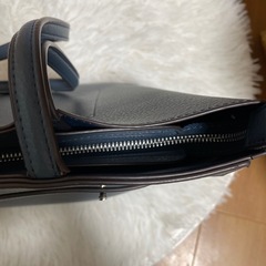 styiro　A4対応　ベルト金具トートバッグ　ブルー系　スタイロの画像