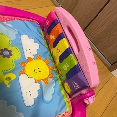 赤ちゃん ベビージム プレイマット ピアノ あんよでキック お昼寝 知育おもちゃ 　音がなりますの画像