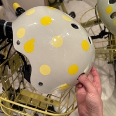 大阪市内引取限定☆bikke ビッケ ヘルメット付子供用自転車イエロー22インチの画像
