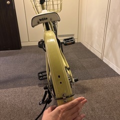 大阪市内引取限定☆bikke ビッケ ヘルメット付子供用自転車イエロー22インチの画像
