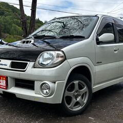 keiワークス希少な5MT 4WD　小樽市　車検なし販売 