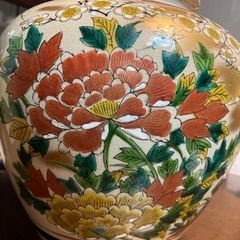 花器　九谷司峰
の画像