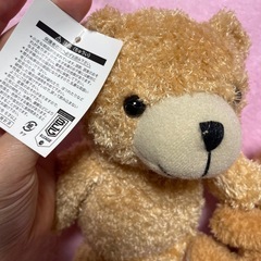 くま　ぬいぐるみ　2点の画像