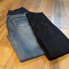 マタニティレギンス2点