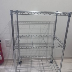 【決まりました】アイリスオーヤマ　メタルシェルフ　組み立て済