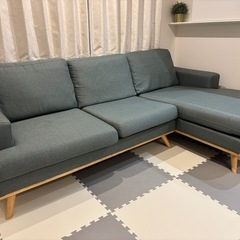 ソファ　L字型　ニトリ　3人掛け