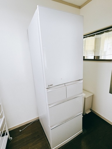 三菱 冷蔵庫 MR–B46J–W 455リットル