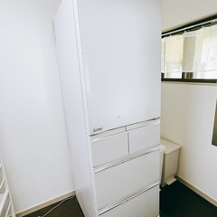 三菱 冷蔵庫 MR–B46J–W 455リットル