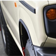 愛工房 ジムニーJB64用マットブラックフェンダーモール