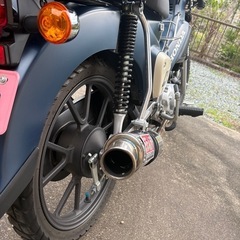 ホンダ　クロスカブ110 マットジーンズブルーメタリックの画像
