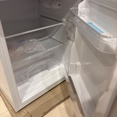 【MAXZEN JR085HM01WH】冷蔵庫 85L 小型 2ドア 一人暮らし ひとり暮らしの画像