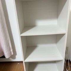 ホワイト　カラーボックス