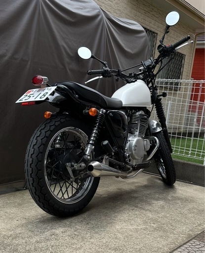 グラストラッカーNJ4BAキャブ用　RSヨコタ　ビューティメガホンマフラー美品