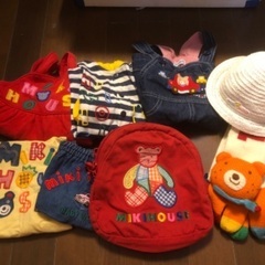 サイズ80女の子、ヒスミニ、MIKIHOUSE、コムサ、babyDior、メゾピアノ、ノーブランド、まとめ売りの画像