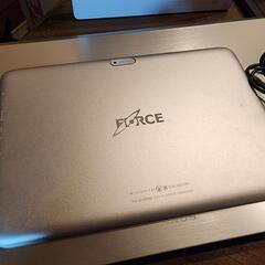 Android タブレット Force tab DG-Q10SR3D 初期化済の画像