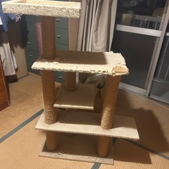 【0円】キャットタワー（直接引き取り限定）