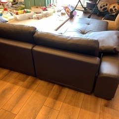 ローソファ　フロアソファ　L字の画像