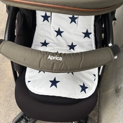 ✨美品✨　アップリカ APRICA ラクーナビッテクッション　レザーハンドル Aprica ベビーカー アップリカ ラクーナビッテクッション